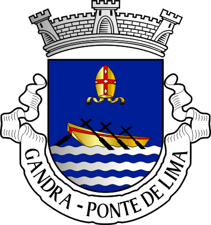 Brasão da freguesia de Gandra - Gandra civil parish, coat-of-arms Brasão da freguesia de Gandra - Gandra civil parish, coat-of-arms