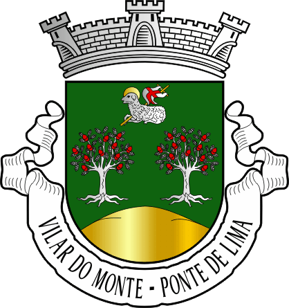 Brasão da antiga freguesia de Vilar do Monte - Vilar do Monte former civil parish, coat-of-arms Brasão da antiga freguesia de Vilar do Monte - Vilar do Monte former civil parish, coat-of-arms