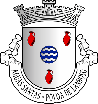 Brasão da antiga freguesia de Águas Santas - Águas Santas former civil parish, coat-of-arms Brasão da antiga freguesia de Águas Santas - Águas Santas former civil parish, coat-of-arms