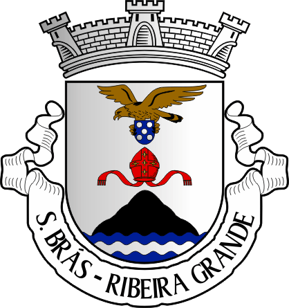 Brasão da freguesia de São Brás - São Brás civil parish, coat-of-arms