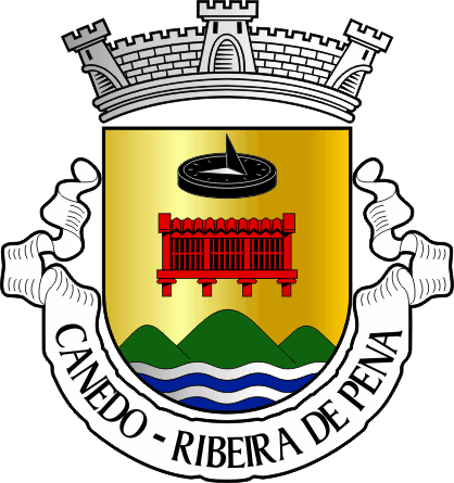 Brasão da freguesia de Canedo - Canedo civil parish, coat-of-arms Brasão da freguesia de Canedo - Canedo civil parish, coat-of-arms