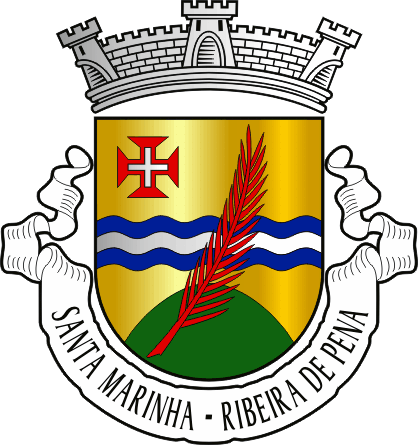 Brasão da freguesia de Santa Marinha - Santa Marinha civil parish, coat-of-arms Brasão da freguesia de Santa Marinha - Santa Marinha civil parish, coat-of-arms