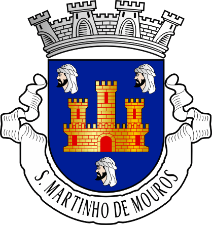 Brasão da freguesia de São Martinho de Mouros - São Martinho de Mouros civil parish, coat-of-arms Brasão da freguesia de São Martinho de Mouros - São Martinho de Mouros civil parish, coat-of-arms