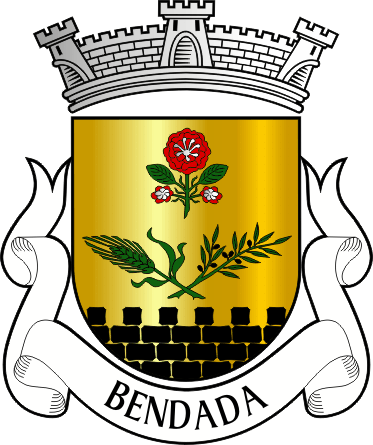 Brasão da freguesia de Bendada - Bendada civil parish, coat-of-arms Brasão da freguesia de Bendada - Bendada civil parish, coat-of-arms