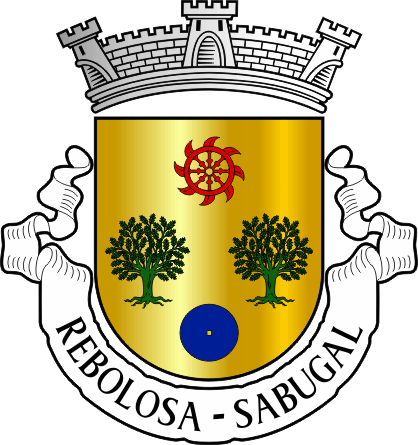 Brasão da freguesia de Rebolosa - Rebolosa civil parish, coat-of-arms Brasão da freguesia de Rebolosa - Rebolosa civil parish, coat-of-arms