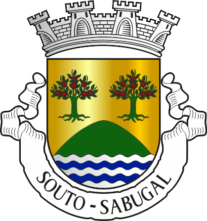 Brasão da freguesia de Souto - Souto civil parish, coat-of-arms Brasão da freguesia de Souto - Souto civil parish, coat-of-arms