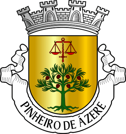 Brasão da freguesia de Pinheiro de Ázere - Pinheiro de Ázere civil parish, coat-of-arms Brasão da freguesia de Pinheiro de Ázere - Pinheiro de Ázere civil parish, coat-of-arms