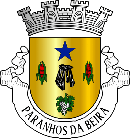 Brasão da freguesia de Paranhos da Beira - Paranhos da Beira civil parish, coat-of-arms