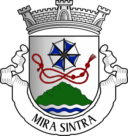 Brasão da antiga freguesia de Mira Sintra - Mira Sintra former civil parish, coat-of-arms Brasão da antiga freguesia de Mira Sintra - Mira Sintra former civil parish, coat-of-arms