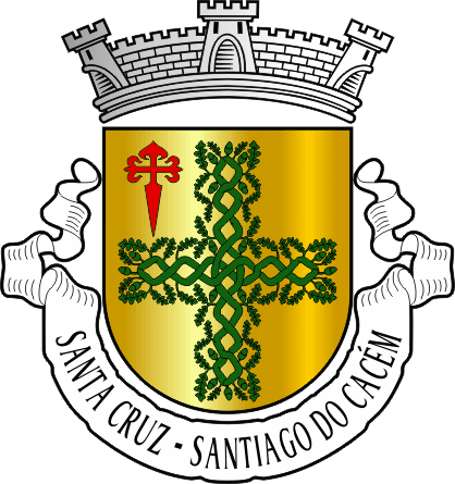 Brasão da antiga freguesia de Santa Cruz - Santa Cruz former civil parish, coat-of-arms Brasão da antiga freguesia de Santa Cruz - Santa Cruz former civil parish, coat-of-arms