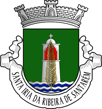 Brasão da antiga freguesia de Santa Iria da Ribeira de Santarém - Santa Iria da Ribeira de Santarém former civil parish, coat-of-arms Brasão da antiga freguesia de Santa Iria da Ribeira de Santarém - Santa Iria da Ribeira de Santarém former civil parish, coat-of-arms