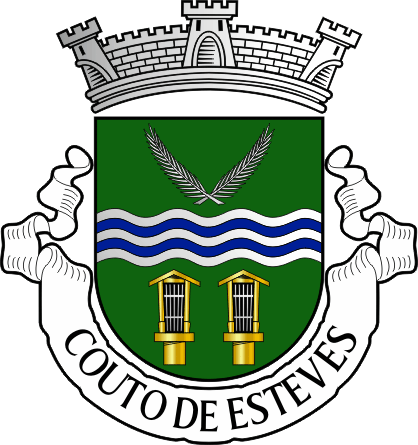 Brasão da freguesia de Couto de Esteves - Couto de Esteves civil parish, coat-of-arms Brasão da freguesia de Couto de Esteves - Couto de Esteves civil parish, coat-of-arms
