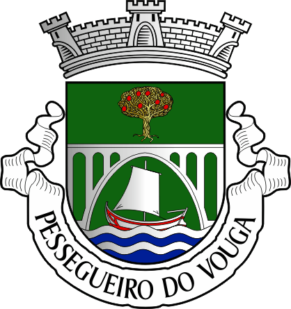 Brasão da freguesia de Pessegueiro do Vouga - Pessegueiro do Vouga civil parish, coat-of-arms Brasão da freguesia de PPessegueiro do Vouga - Pessegueiro do Vouga civil parish, coat-of-arms