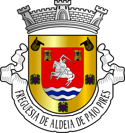 Brasão da antiga freguesia de Aldeia de Paio Pires - Aldeia de Paio Pires former civil parish, coat-of-arms