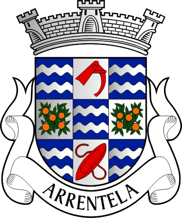 Brasão da antiga freguesia da Arrentela - Arrentela former civil parish, coat-of-arms Brasão da antiga freguesia da Arrentela - Arrentela former civil parish, coat-of-arms