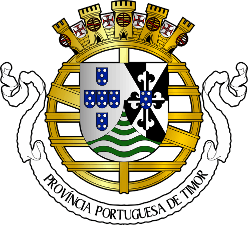 Brasão da província ultramarina de Timor - Portuguese Timor overseas province coat-of-arms Brasão da província ultramarina de Timor - Portuguese Timor overseas province coat-of-arms