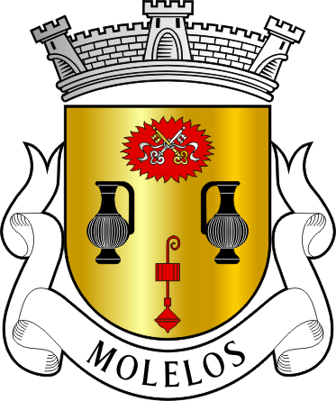 Brasão da freguesia de Molelos - Molelos civil parish, coat-of-arms Brasão da freguesia de Molelos - Molelos civil parish, coat-of-arms