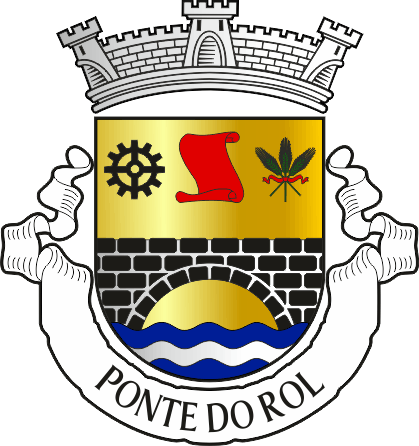 Brasão da freguesia de Ponte do Rol - Ponte do Rol civil parish, coat-of-arms Brasão da freguesia de Ponte do Rol - Ponte do Rol civil parish, coat-of-arms