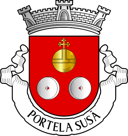 Brasão da antiga freguesia de Portela Susã - Portela Susã former civil parish, coat-of-arms Brasão da antiga freguesia de Portela Susã - Portela Susã former civil parish, coat-of-arms