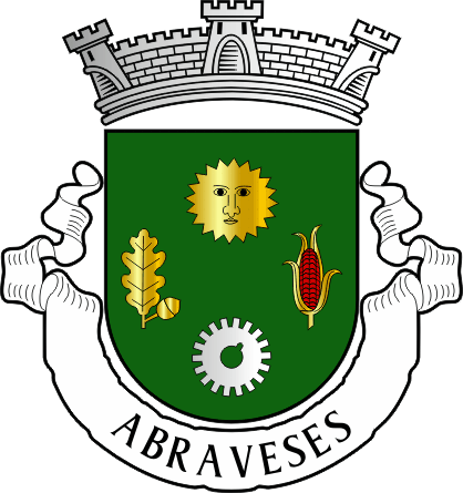 Brasão da freguesia de Abraveses - Abraveses civil parish, coat-of-arms