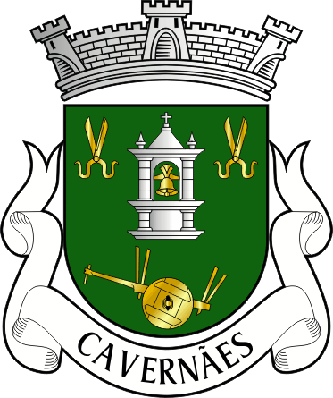 Brasão da freguesia de Cavernães - Cavernães civil parish, coat-of-arms Brasão da freguesia de Cavernães - Cavernães civil parish, coat-of-arms