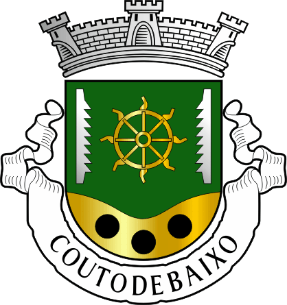 Brasão da antiga freguesia de Couto de Baixo - Couto de Baixo former civil parish, coat-of-arms Brasão da antiga freguesia de Couto de Baixo - Couto de Baixo former civil parish, coat-of-arms