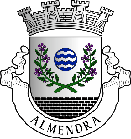 Brasão da freguesia de Almendra - Almendra civil parish, coat-of-arms Brasão da freguesia de Almendra - Almendra civil parish, coat-of-arms