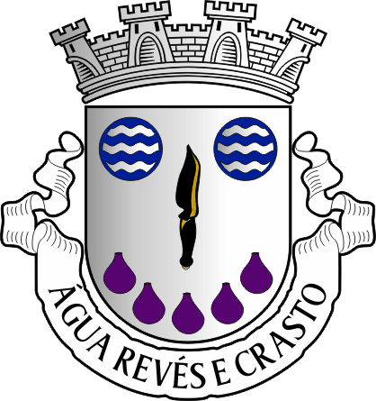 Brasão da freguesia de Água Revés e Crasto - Água Revés and Crasto civil parish, coat-of-arms