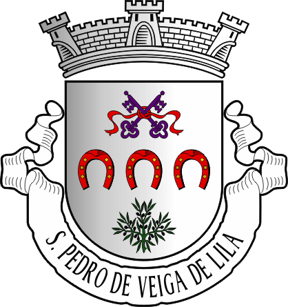 Brasão da freguesia de São Pedro de Veiga de Lila - São Pedro de Veiga de Lila civil parish, coat-of-arms Brasão da freguesia de São Pedro de Veiga de Lila - São Pedro de Veiga de Lila civil parish, coat-of-arms
