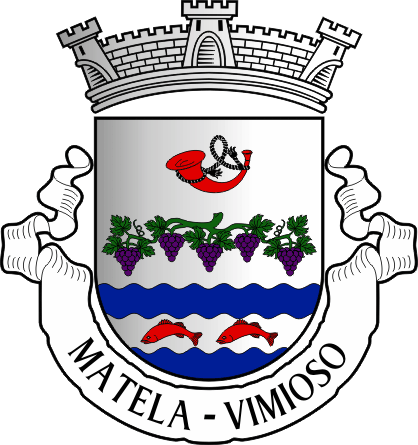 Brasão da freguesia de Matela - Matela civil parish, coat-of-arms Brasão da freguesia de Matela - Matela civil parish, coat-of-arms
