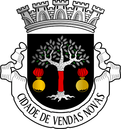 Brasão do Município de Vendas Novas - Vendas Novas municipal coat-of-arms Brasão do Município de Vendas Novas - Vendas Novas municipal coat-of-arms