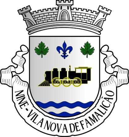 Brasão da freguesia de Nine - Nine civil parish, coat-of-arms Brasão da freguesia de Nine - Nine civil parish, coat-of-arms