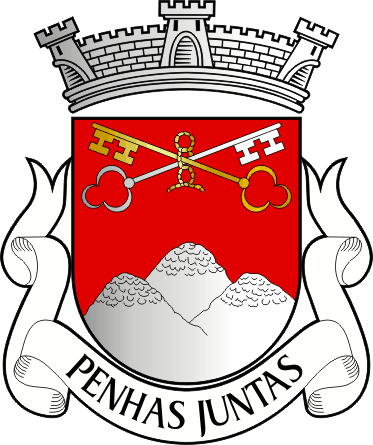 Brasão da freguesia de Penhas Juntas - Penhas Juntas civil parish, coat-of-arms