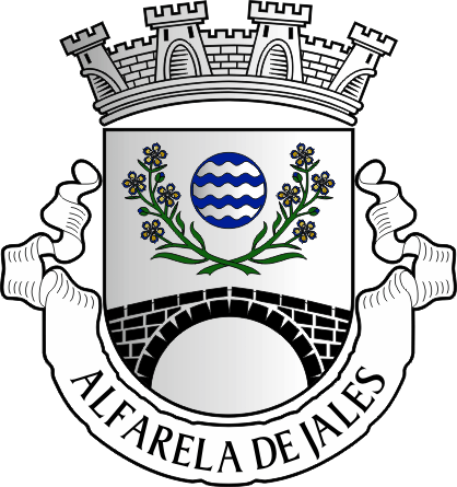 Brasão da freguesia de Alfarela de Jales - Alfarela de Jales civil parish, coat-of-arms Brasão da freguesia de Alfarela de Jales - Alfarela de Jales civil parish, coat-of-arms