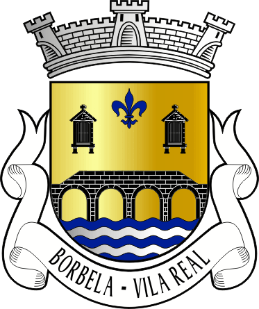 Brasão da antiga freguesia de Borbela - Borbela former civil parish, coat-of-arms Brasão da antiga freguesia de Borbela - Borbela former civil parish, coat-of-arms