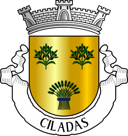 Brasão da freguesia de Ciladas - Ciladas civil parish, coat-of-arms Brasão da freguesia de Ciladas - Ciladas civil parish, coat-of-arms