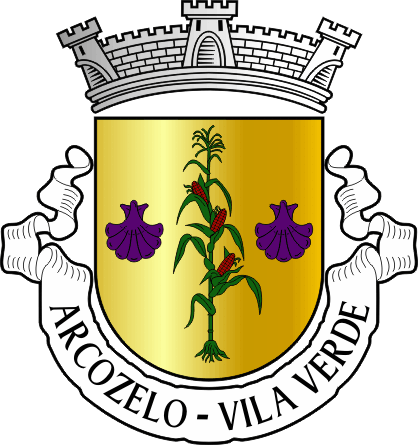 Brasão da antiga freguesia de Arcozelo - Arcozelo former civil parish, coat-of-arms Brasão da antiga freguesia de Arcozelo - Arcozelo former civil parish, coat-of-arms