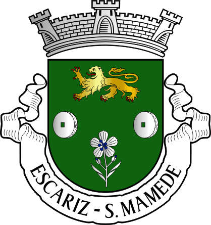 Brasão da antiga freguesia de Escariz (São Mamede) - Escariz (São Mamede) former civil parish, coat-of-arms Brasão da antiga freguesia de Escariz (São Mamede) - Escariz (São Mamede) former civil parish, coat-of-arms