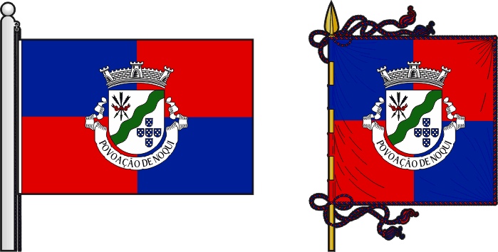 Bandeira e estandarte da circunscrição de Noqui - Noqui circunscription flag and banner Bandeira e estandarte da circunscrição de Noqui - Noqui circunscription flag and banner