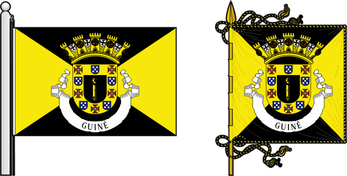 Proposta para a bandeira e estandarte da Colónia da Guiné - Portuguese Guinea colony flag and banner proposal Proposta para a bandeira e estandarte da Colónia da Guiné - Portuguese Guinea colony flag and banner proposal