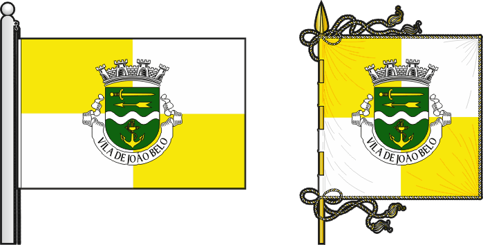 Bandeira e estandarte do Concelho de Gaza - Gaza municipal flag and banner Bandeira e estandarte do Concelho de Gaza - Gaza municipal flag and banner