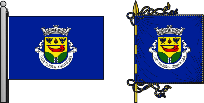 Bandeira e estandarte da freguesia de Curral das Freiras - Curral das Freiras civil parish, flag and banner Bandeira e estandarte da freguesia de Curral das Freiras - Curral das Freiras civil parish, flag and banner