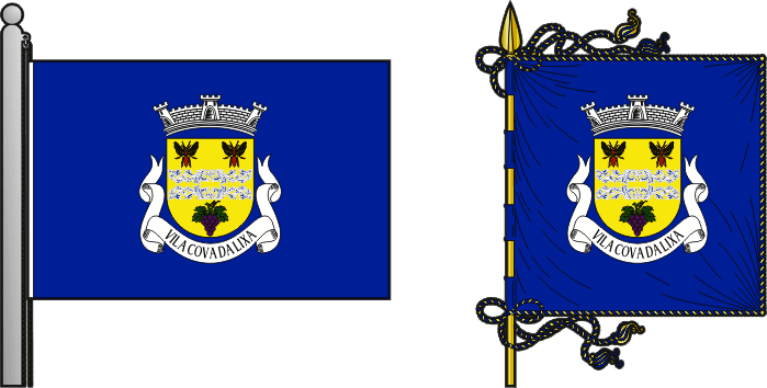 Bandeira e estandarte da antiga freguesia de Vila Cova da Lixa - Vila Cova da Lixa former civil parish, flag and banner Bandeira e estandarte da antiga freguesia de Vila Cova da Lixa - Vila Cova da Lixa former civil parish, flag and banner