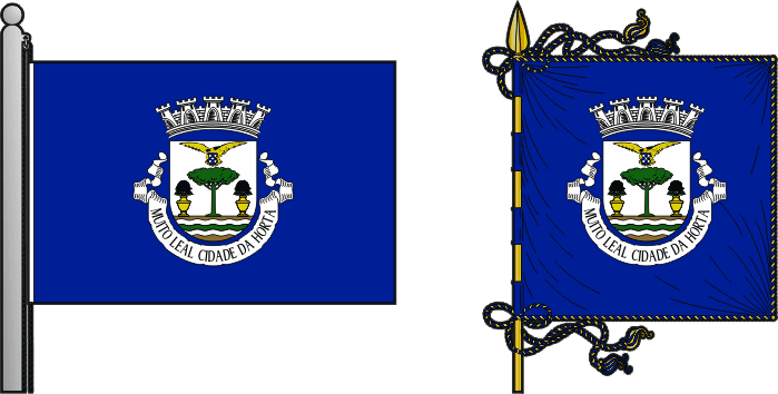 Proposta para a bandeira e estandarte do Município da Horta - Horta municipal flag and banner proposal Proposta para a bandeira e estandarte do Município da Horta - Horta municipal flag and banner proposal