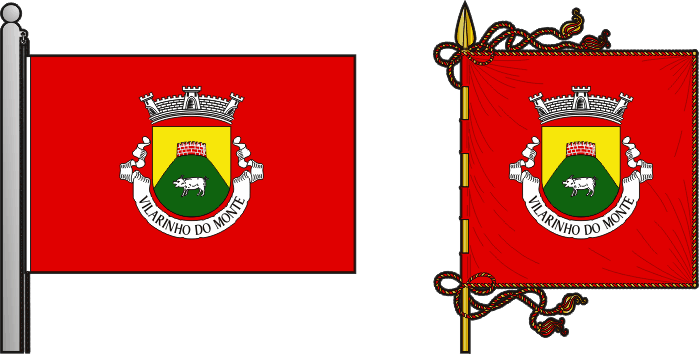 Bandeira e estandarte da antiga freguesia de Vilarinho do Monte - Vilarinho do Monte former civil parish, flag and banner Bandeira e estandarte da antiga freguesia de Vilarinho do Monte - Vilarinho do Monte former civil parish, flag and banner