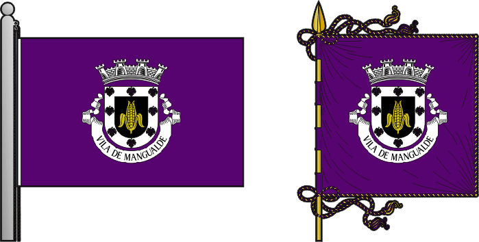 Proposta para a bandeira e estandarte do Município de Mangualde - Mangualde municipal flag and banner proposal Proposta para a bandeira e estandarte do Município de Mangualde - Mangualde municipal flag and banner proposal