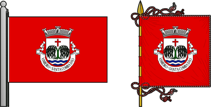 Bandeira e estandarte da antiga freguesia de Vimieiro - Vimieiro former civil parish, flag and banner Bandeira e estandarte da antiga freguesia de Vimieiro - Vimieiro former civil parish, flag and banner
