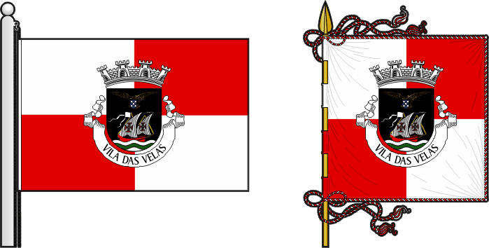 Proposta para a bandeira e estandarte do Município de Velas - Velas municipal flag and banner proposal Proposta para a bandeira e estandarte do Município de Velas - Velas municipal flag and banner proposal