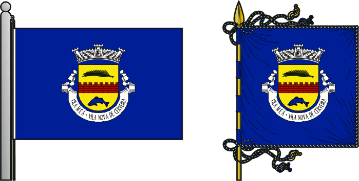 Bandeira e estandarte da antiga freguesia de Vila Meã - Vila Meã former civil parish, flag and banner Bandeira e estandarte da antiga freguesia de Vila Meã - Vila Meã former civil parish, flag and banner